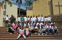 Gira pedagógica de jóvenes, docentes y líderes comunitarios de Tarso y Fredonia a la Corporación Universitaria Lasallista