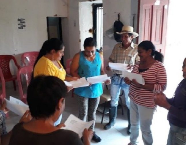 Mejoramiento socieconómico de comunidades (Cisneros de Antioquia Gold, 2019)